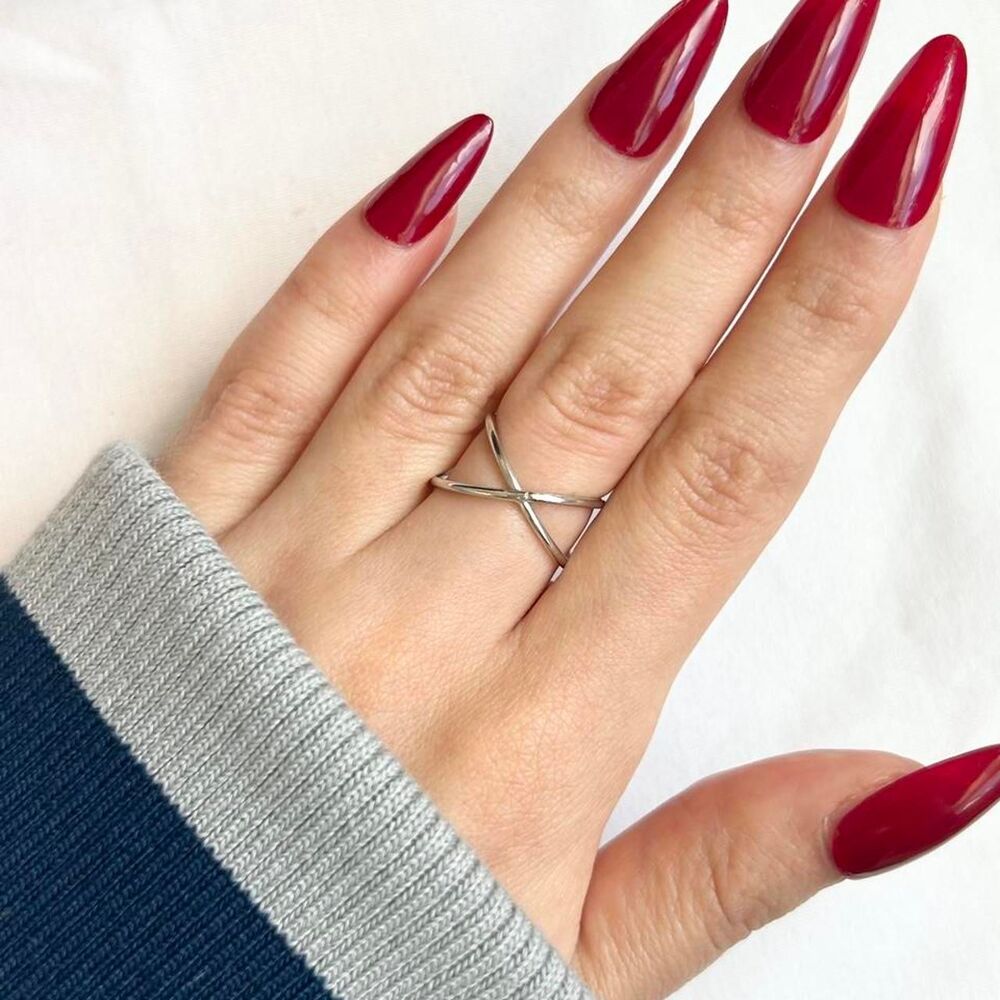 Vintage Inspired Luxury Silver Tone Ring